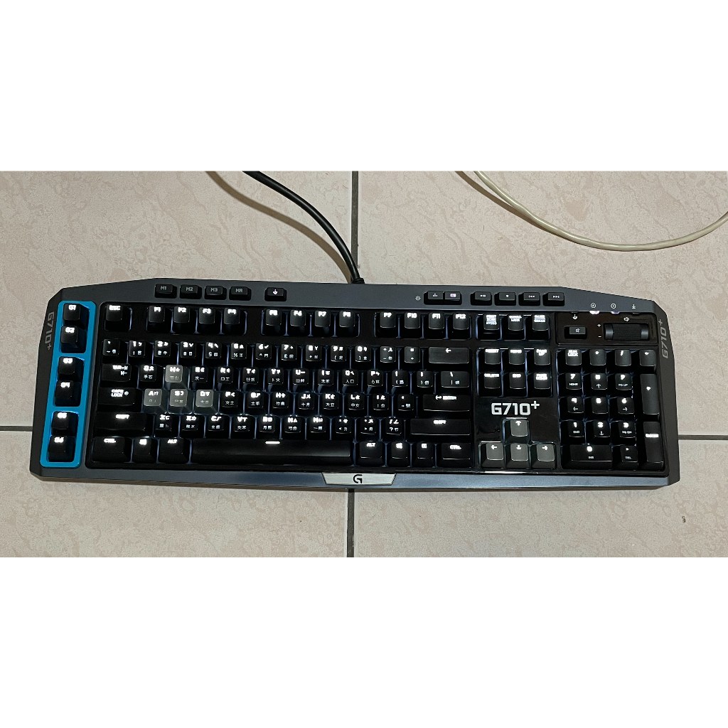 Logitech 羅技 G710+ 電競機械鍵盤 青軸（無盒）