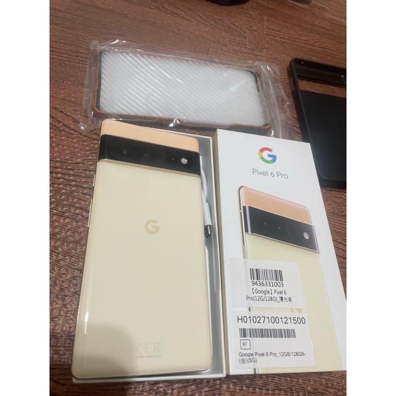 GOOGLE pixel 6 pro 12G 128G 陽光黃