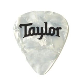 【貝斯特音樂】Taylor Celluloid White Pearl 原廠彈片Pick厚度:0.46mm/0.96mm