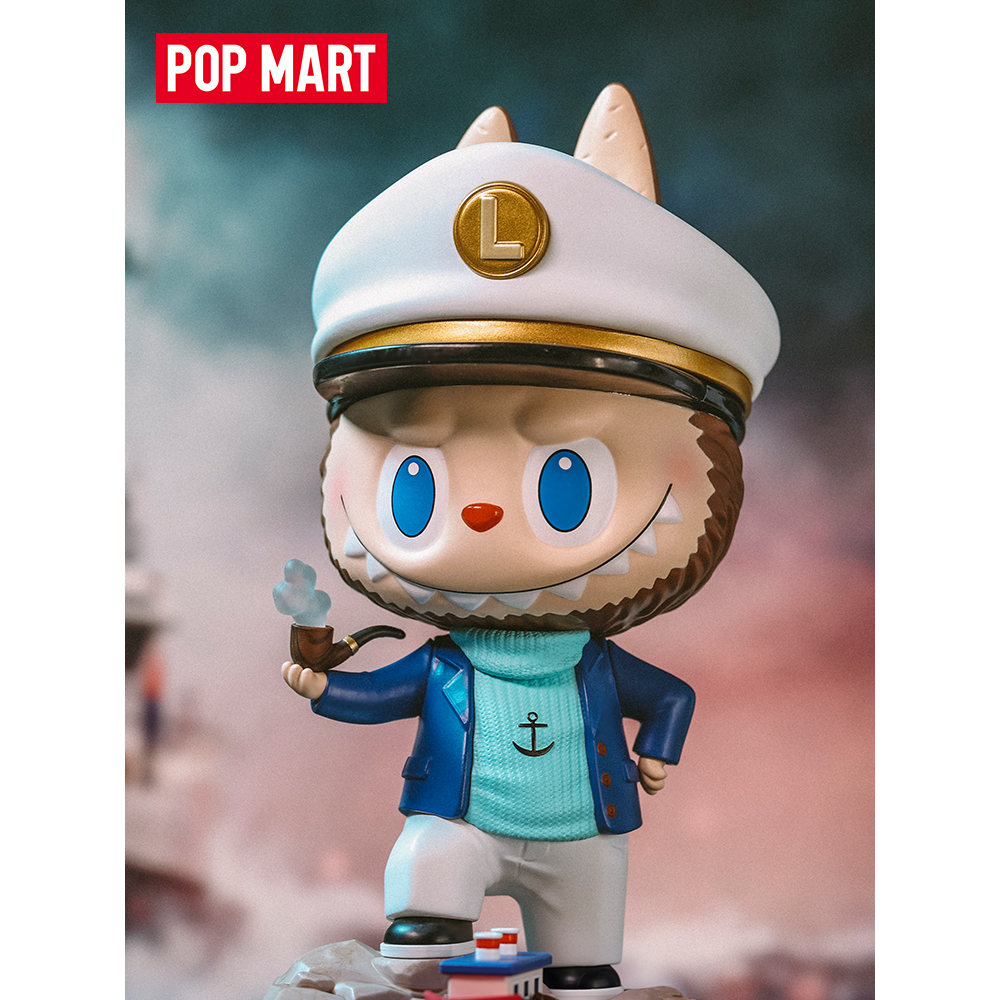 😍全網最低😍labubu船長 popmart 拉布布 大號公仔 擺飾 泡泡瑪特 藝術家公仔 潮流公仔 設計師玩具 禮物