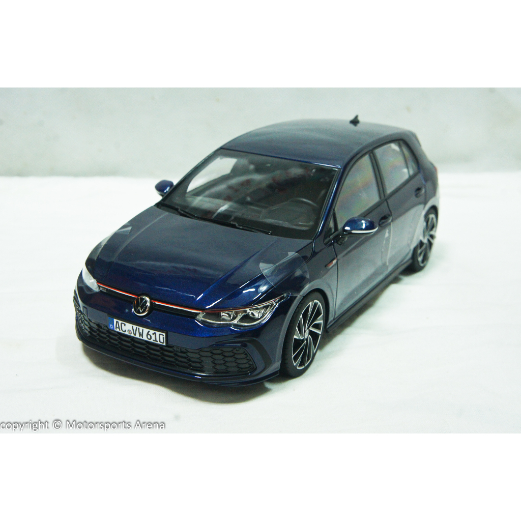 【現貨特價】1:18 Norev VW Golf 8 GTI 2020 深藍 ※合金全開※