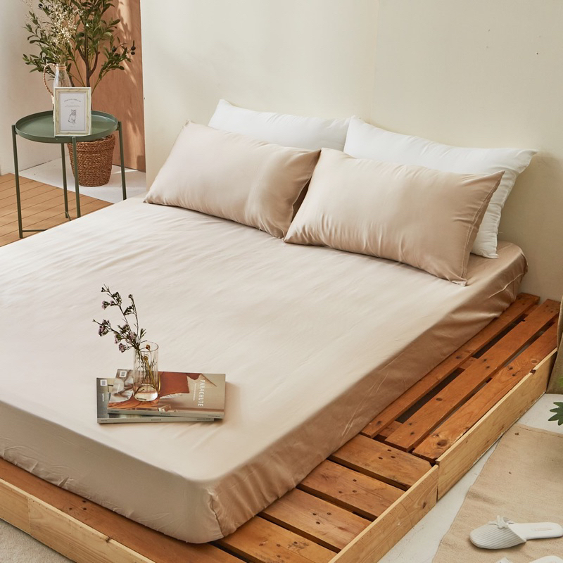 Lasol睡眠屋 花生麻糬 床包三件組 床包 枕頭套