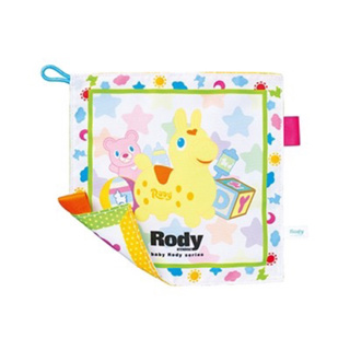 Toyroyal 樂雅 RODY 跳跳馬 聯名安撫手帕 沙沙布 響紙玩具 響紙 嬰幼兒 寶寶 嬰兒 玩具 布製玩具