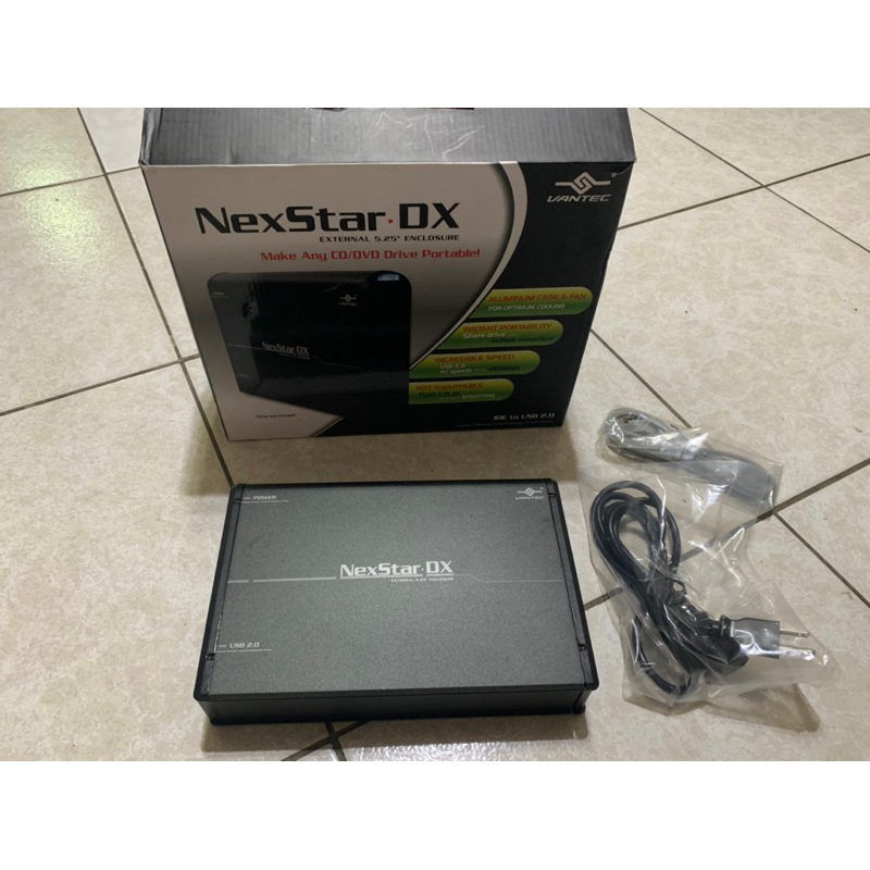 凡達克 NexStar DX USB2.0 DVD 光碟機 燒錄機 外接盒
