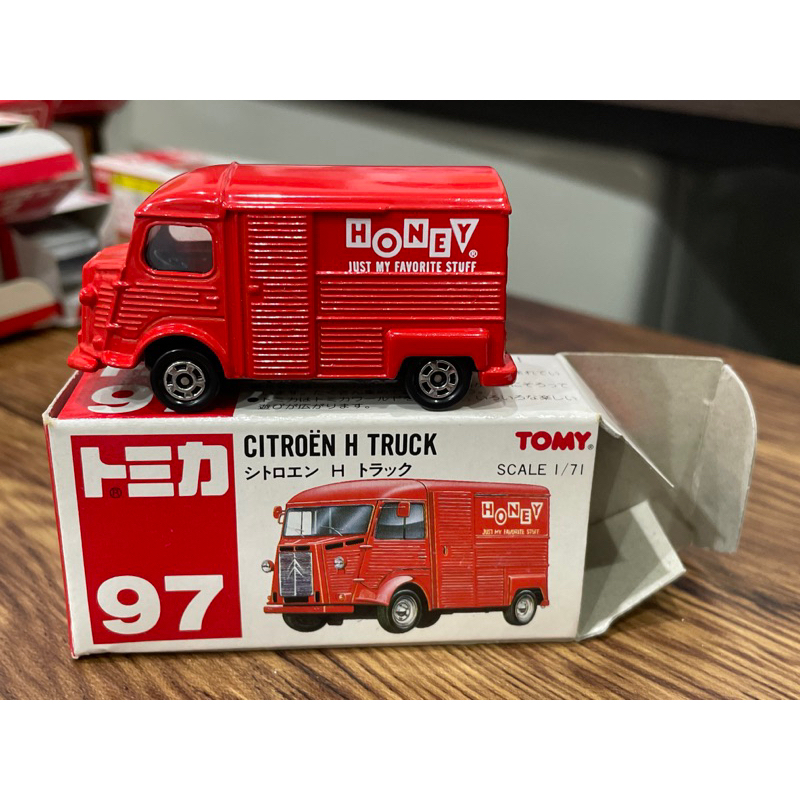 TOMICA  絕版 紅標 多美 NO.97 CITROEN H TRUCK 雪鐵龍 貨車