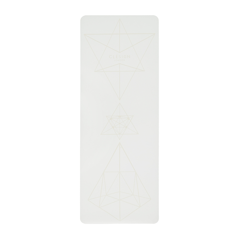 【Clesign】COCO Pro Yoga Mat 瑜珈墊 4.5mm - Pure White