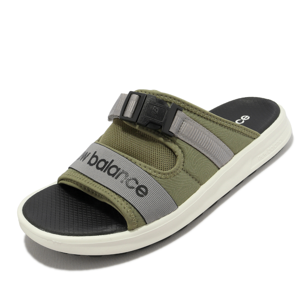 New Balance 拖鞋 330 V2 橄欖綠 灰 休閒款 男鞋 女鞋 [YUBO] SUF330A2 D楦