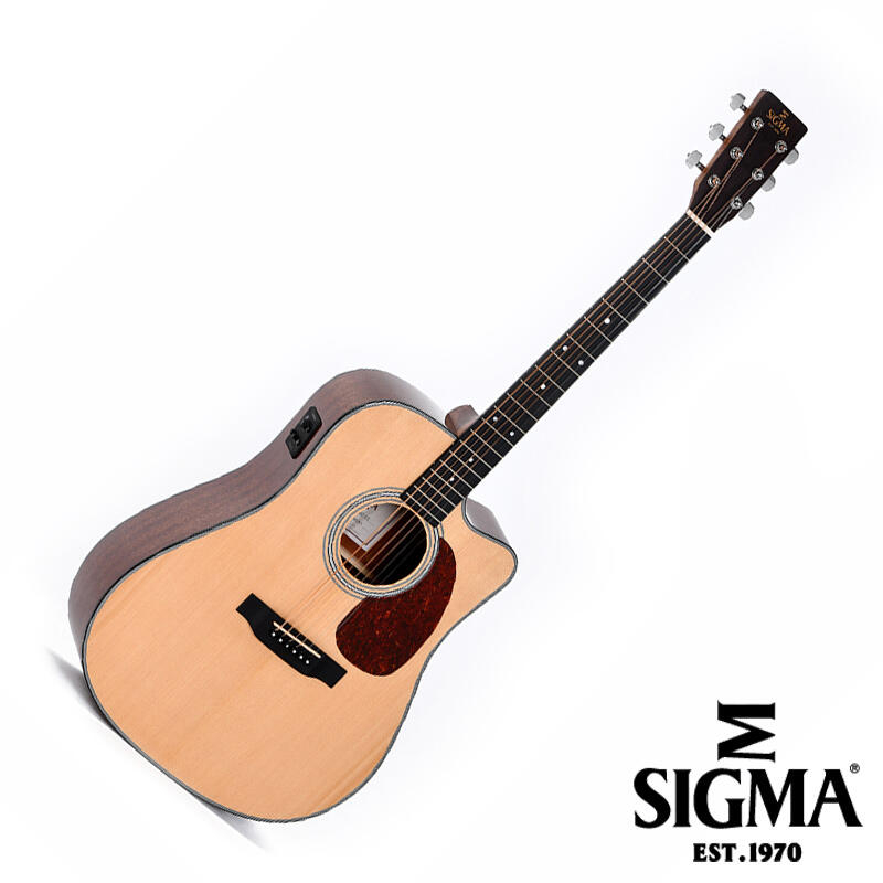【又昇樂器】無息分期 SIGMA DMC-1E 面單板 D桶身 木吉他