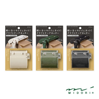 快速發貨+電子發票 日本 MIDORI 封箱膠帶切割器 牛皮紙膠帶切割器 夾式 紙膠帶切割器