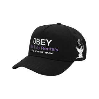 OBEY 鴨舌帽 MAGIC 魔法師 魔術師 黑色 5 PANEL 五片式 棒球帽 ⫷ScrewCap⫸