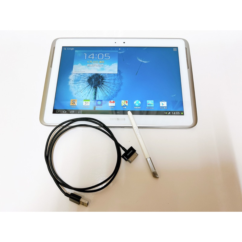 二手 SAMSUNG 三星 GALAXY Note 10.1 Wi-Fi GT N8010 白色 平板電腦