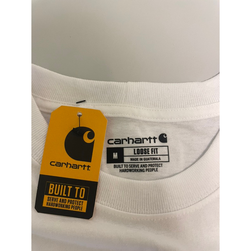 全新Carhartt K87重磅白T/M號