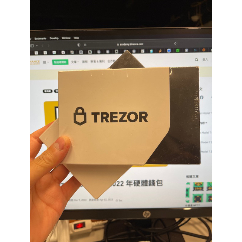 🔥 現貨 🔥 【全新未拆封】Trezor Model T 硬體冷錢包