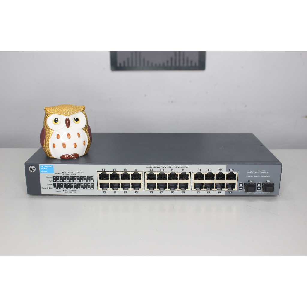 HP J9561A 1410-24G 24-Port Gigabit Ethernet Switch 2-Port SF