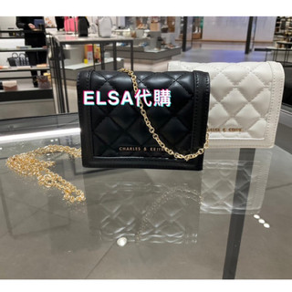 小香風菱格紋錢包👛 🌟開立發票🧾❤️ELSA代購❤️新加坡小CK品牌專櫃正貨代購 短夾