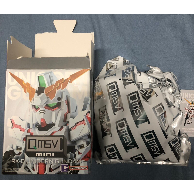 QMSV  mini 鋼彈獨角獸 泡泡瑪特 RX-0 UC 覺醒模式 Gundam