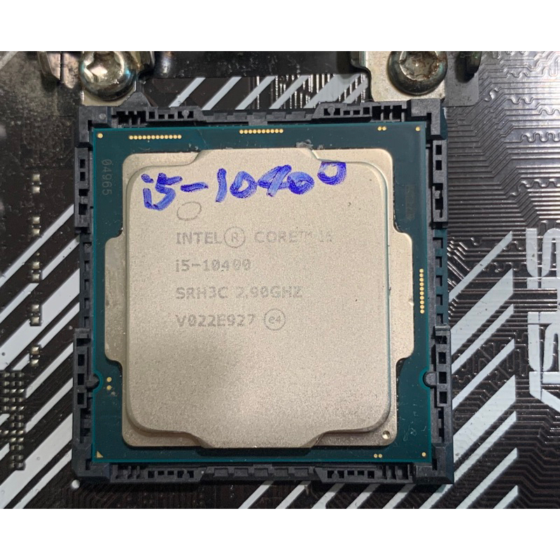 Intel Core i5-10400 2.9G 4.3G / 12M 6C12T 模擬12核 10代1200處理器