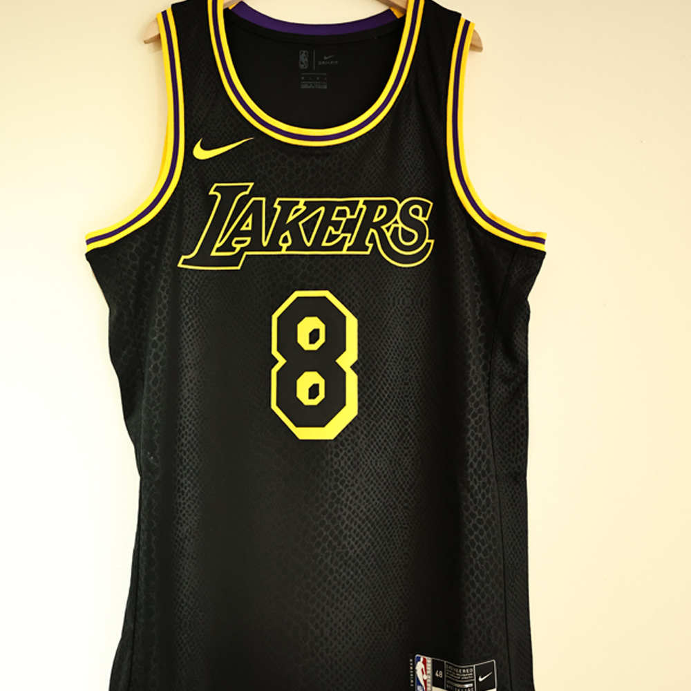 NIKE NBA Lakers Kobe 黑曼巴 球衣 湖人隊 DJ0471-010 全新極限量