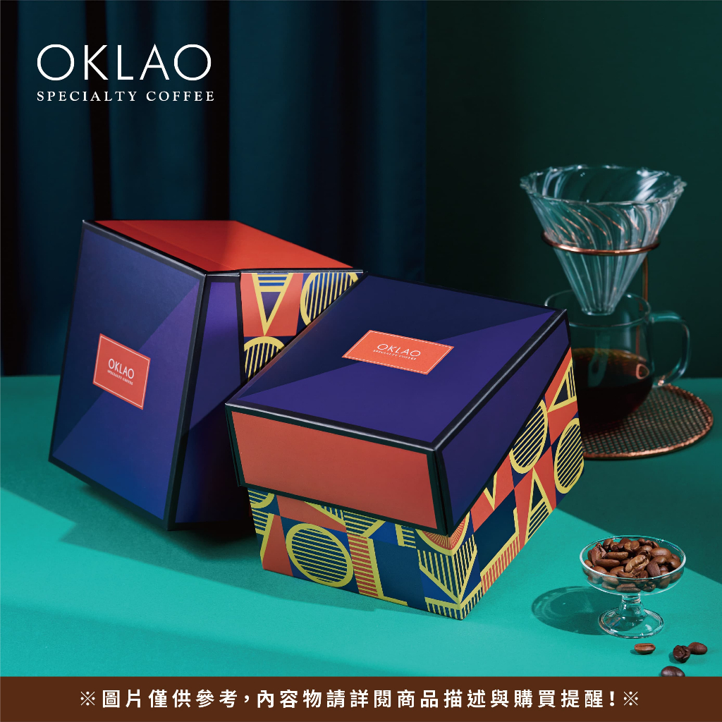 【咖啡寶盒】精品掛耳禮盒 15包/盒 附提袋｜OKLAO COFFEE 歐客佬咖啡