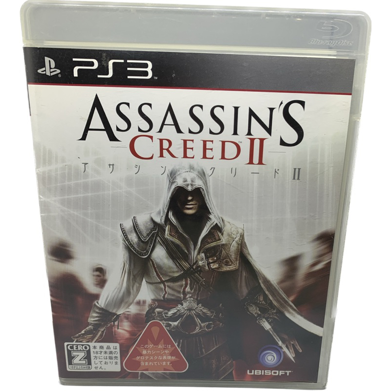 PS3 刺客教條II Assassin's Creed II日版 盒裝 附說明書 二手