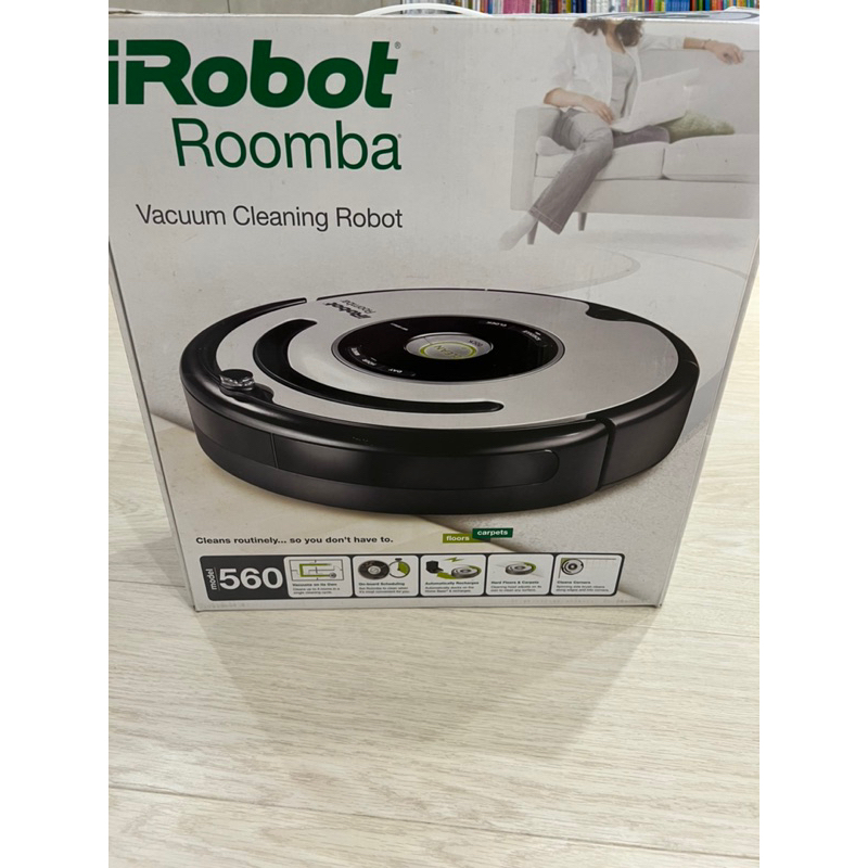 IROBOT Roomba 560吸塵器 掃地機器人 原廠品質（沒有電池其他配件都有），歡迎聊聊