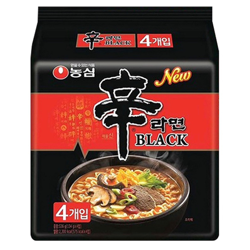 [韓國境內版] Nongshim 農心 辛拉麵 黑色版🇰🇷