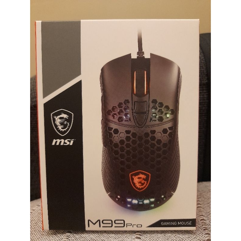 msi RGB 電競有線滑鼠M99 pro(全新未開封)