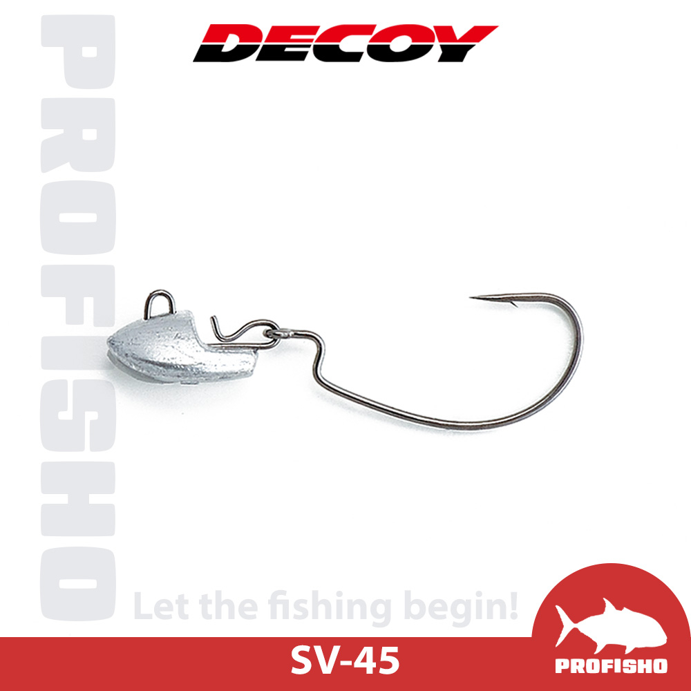 【搏漁所釣具】Decoy Slide Bomb SV-45 汲頭鉤 ﻿石斑魚﻿ ﻿鯛魚﻿ ﻿海釣﻿ ﻿軟﻿蟲﻿﻿鉤