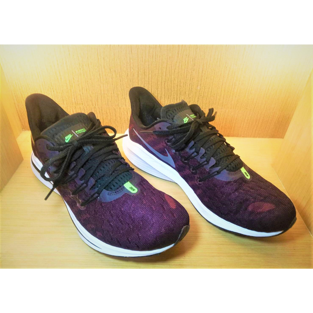 Nike Air Zoom Vomero 14 AH7857-800男跑步鞋運動鞋 US 9.5 酒紅紫色