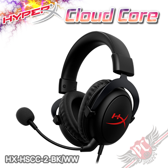 HyperX Cloud Core 戰斧電競耳機 PC PARTY