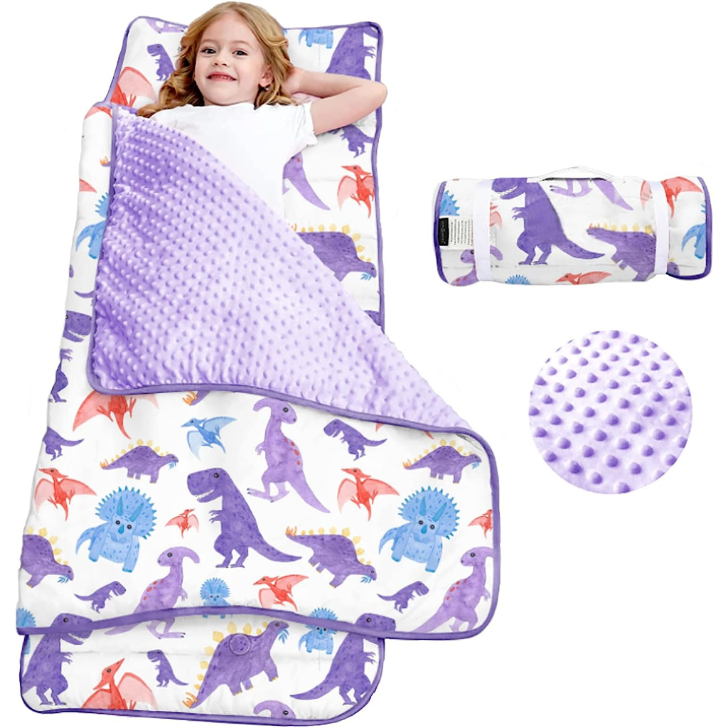 預購🚀美國正貨🚀美國專櫃 兒童睡袋 睡袋 幼兒園睡袋 小童 Dinosaur 恐龍  PRIMLECT 豆豆毯