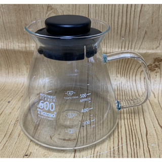 【霏霓莫屬】台灣製 Tiamo 耐熱玻璃 咖啡壺 花茶壺 0.6L 茶壺