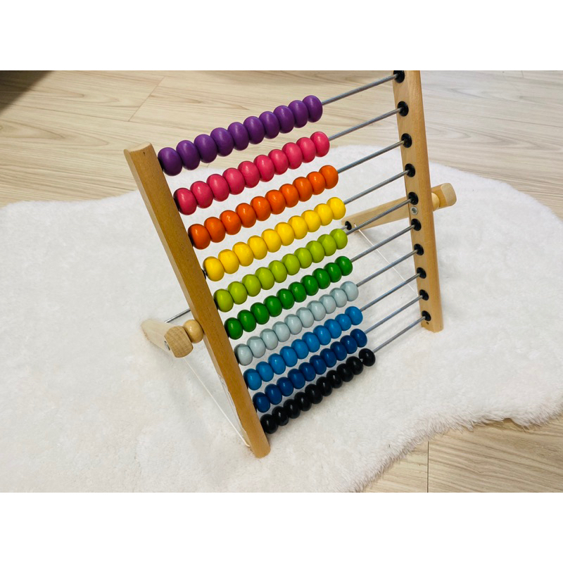 Ikea MULA 彩色算盤 兒童益智遊戲