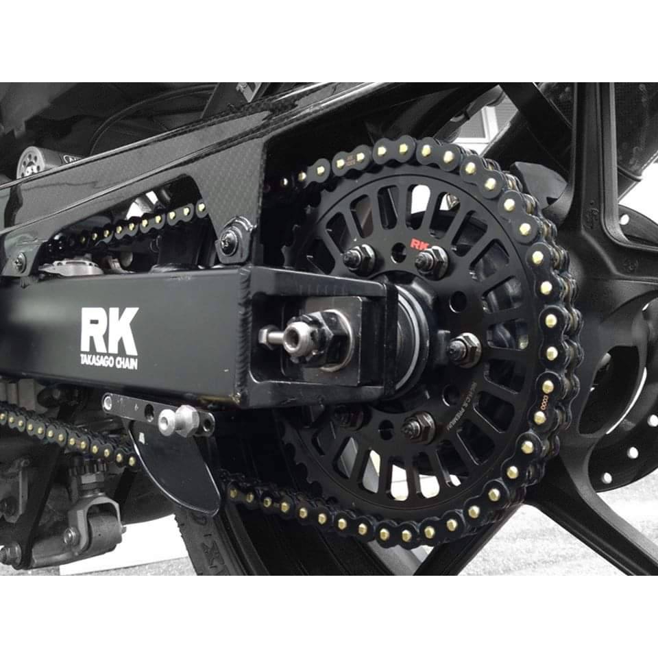 ［RK製品］RK高碳鋼黑後齒盤 R3 MT03 忍四 CBR650 Z1000 MT09 R7 RS660 TL500