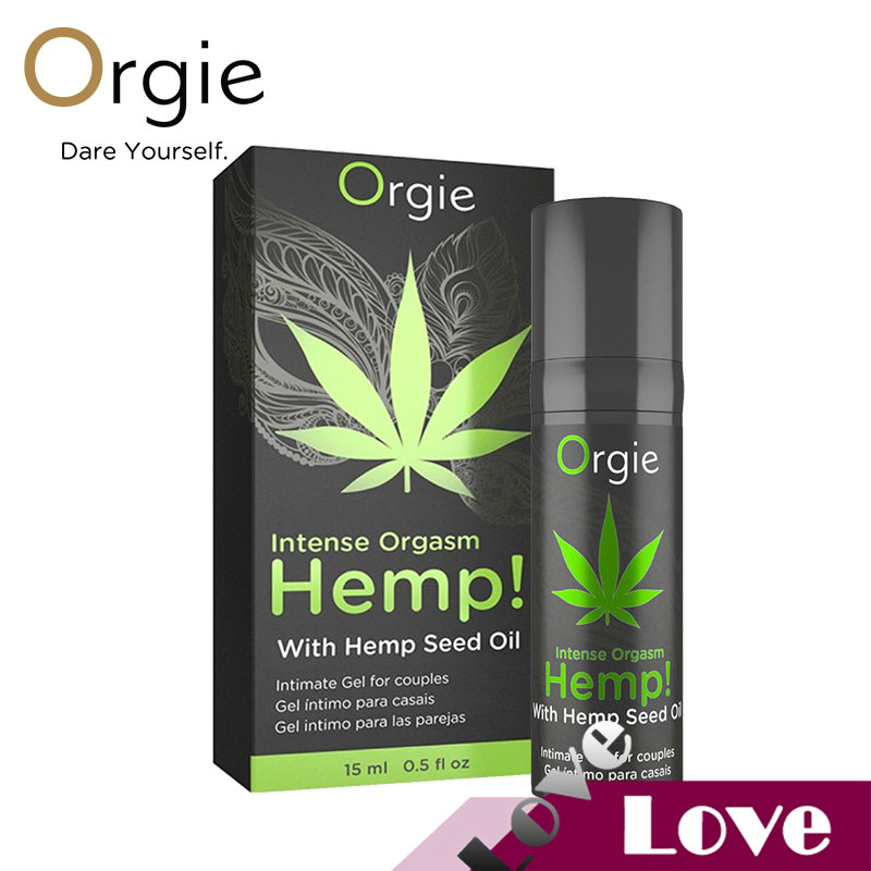 【LOVE】葡萄牙 Orgie HEMP! Intense Orgasm 大麻籽油 跳動式快感增強液 15ml 提升液