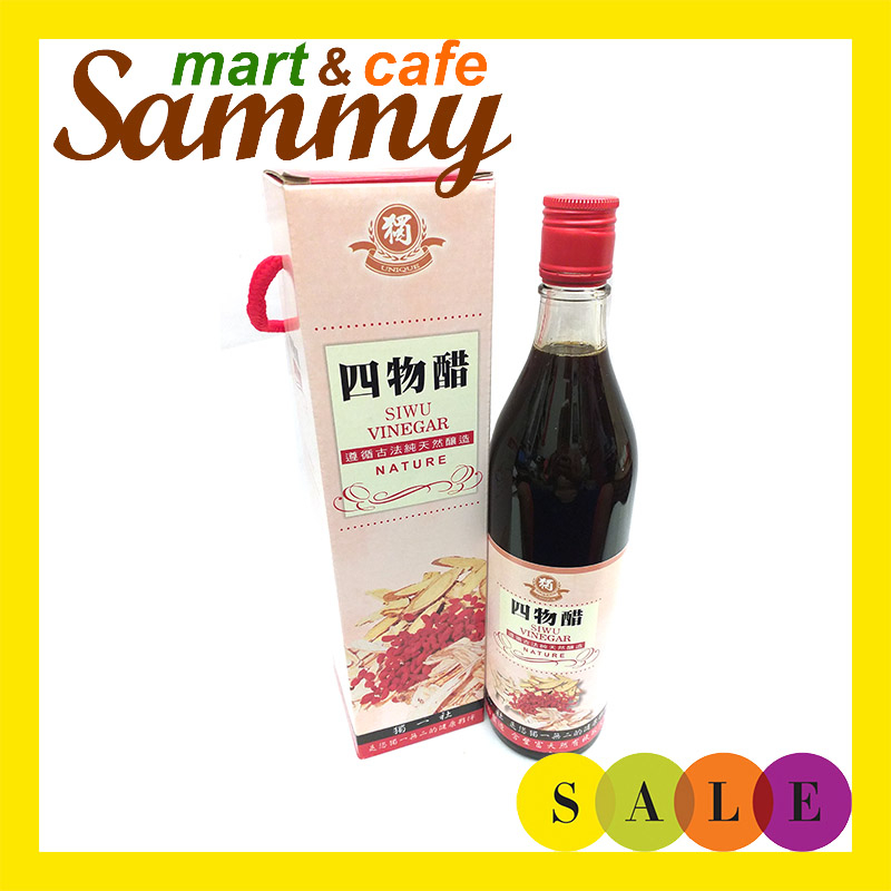 《Sammy mart》獨一社純釀四物醋(600ml)/玻璃瓶裝超商店到店限3瓶