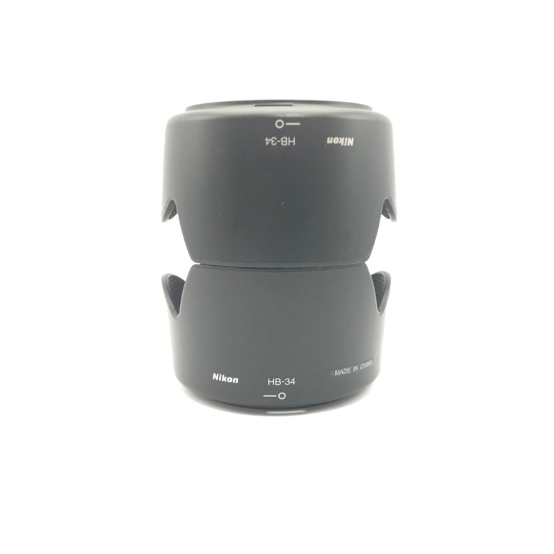 中古二手 原廠遮光罩 Nikon HB-34 適用於尼康 Nikon 55-200mm f4-5.6G ED 鏡頭