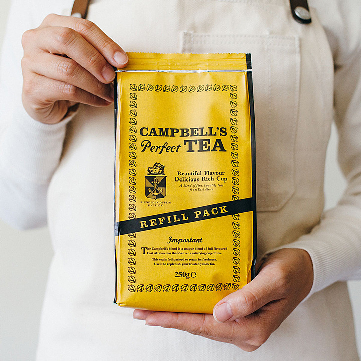 請詳看內容-Campbell's Perfect Tea愛爾蘭紅茶袋裝250g請詳看內容