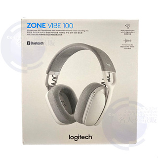 【3CTOWN】含稅 台灣公司貨 Logitech 羅技 Zone Vibe​ ​100 無線藍牙耳機麥克風 珍珠