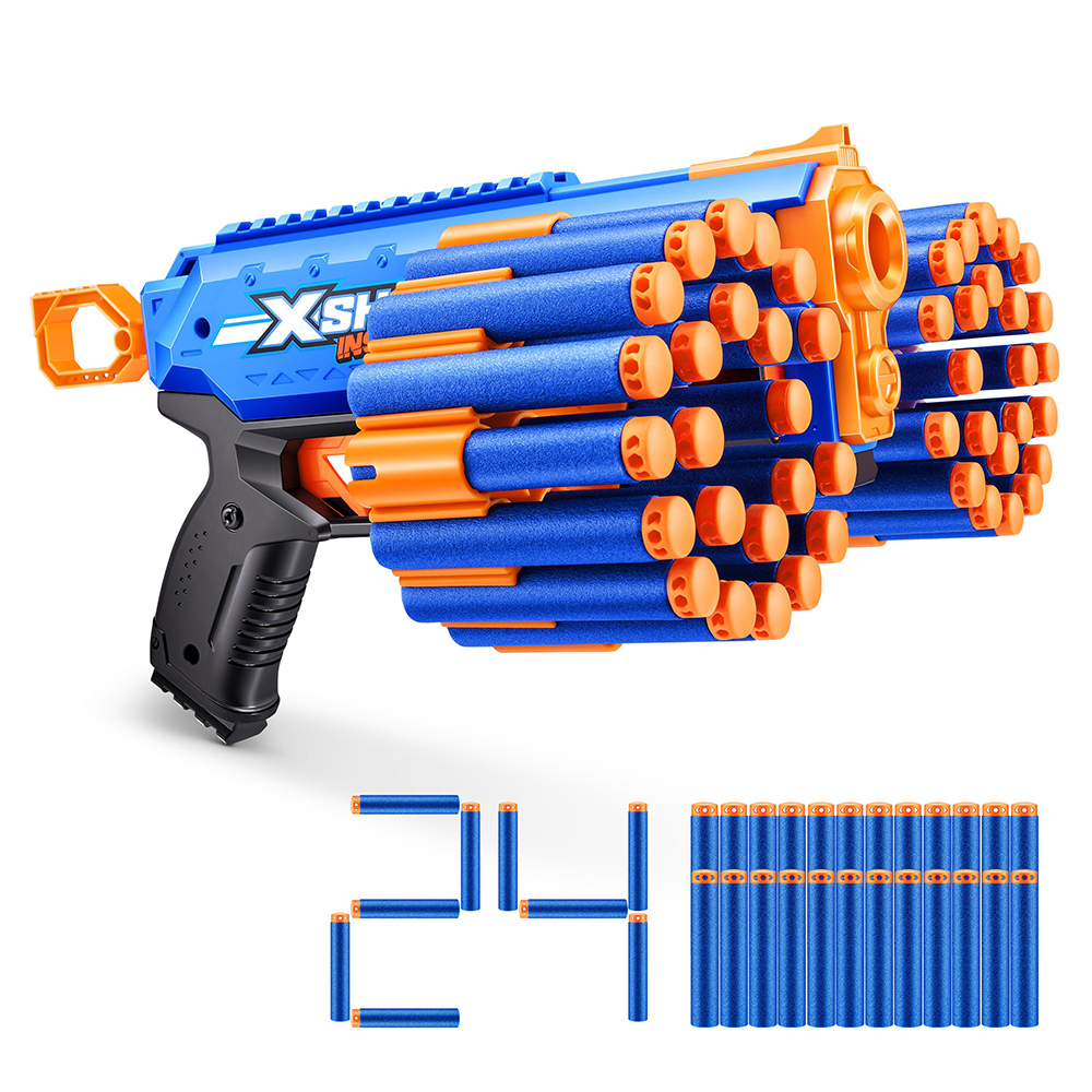 ZURU X-SHOT狂戰士系列-癲狂 X射手 正版 振光玩具