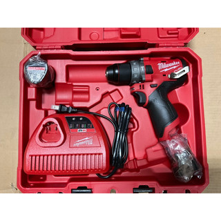 美沃奇M12FPD無刷震動鑽 2.0雙電池