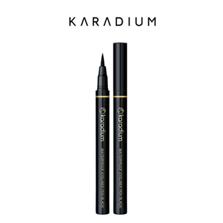 KARADIUM 極緻防水抗暈眼線筆 (0.8g_色號01黑色) 韓國官方彩妝 極濃黑精緻煙燻防水抗汗超持久眼線液