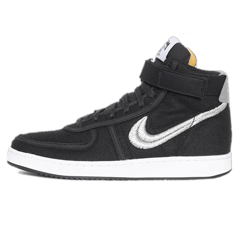 【LunaShop 現貨】STUSSY X NIKE VANDAL SP 黑銀 高筒 DX5425 001