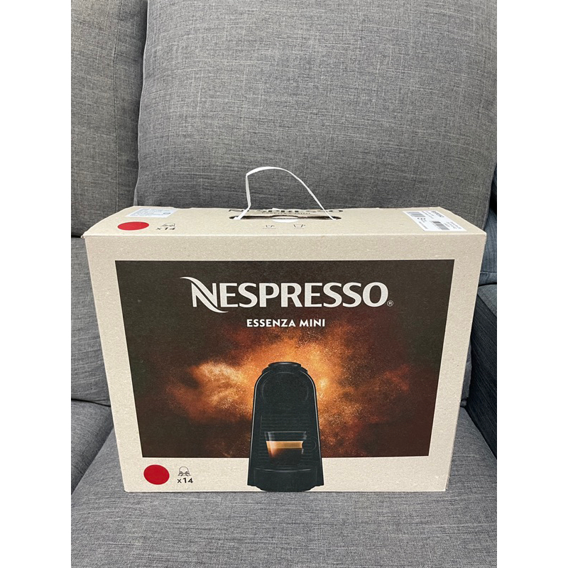 Nespresso ESSENZA MINI 寶石紅 A4大小 迷你咖啡機