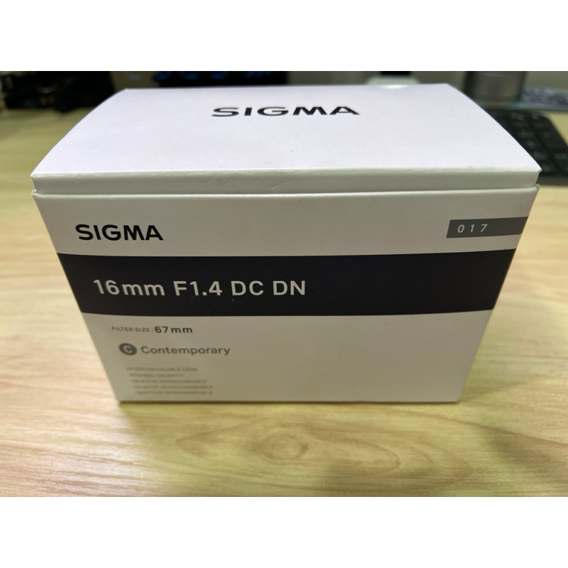 sigma 16mm F1.4 DC DN Sony E