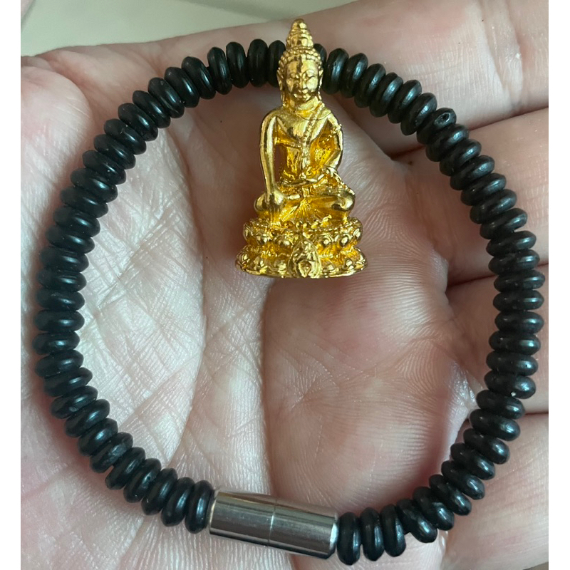 泰國🇹🇭佛牌：2件聖物優惠結緣、拉胡手環（也可掛車）+小藥師佛有入符珠：、消災、擋災、避險、防邪靈