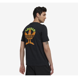 #現貨ADIDAS男款圓領圖形趣味T恤 ADIDAS羅紋圓領上衣ADIDAS棉T
