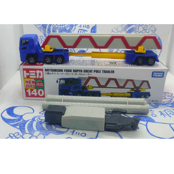 (現貨) Tomica 2023 新車貼 140 Mitsubishi Fuso Super Great 三菱