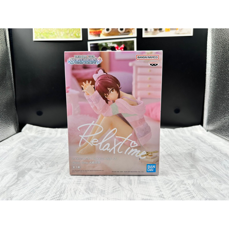 日本進口 正版 景品 偶像大師 閃耀色彩 Relax time 大崎甘奈 公仔 BANPRESTO