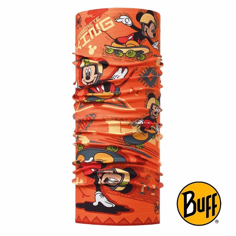 BUFF 跳跳米奇-迪士尼經典米奇 兒童經典頭巾 單一顏色